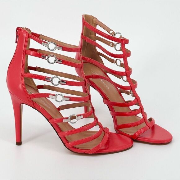 BCBGeneration Tangerine Gladiator Style Pumps Sandals‎ Heels Size 9 Brand New!! - Picture 1 of 9
